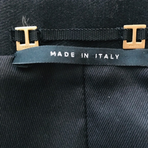 SOLD - Black Buckle Gucci Jacket Tom Ford 2003 - Picture 7 of 8